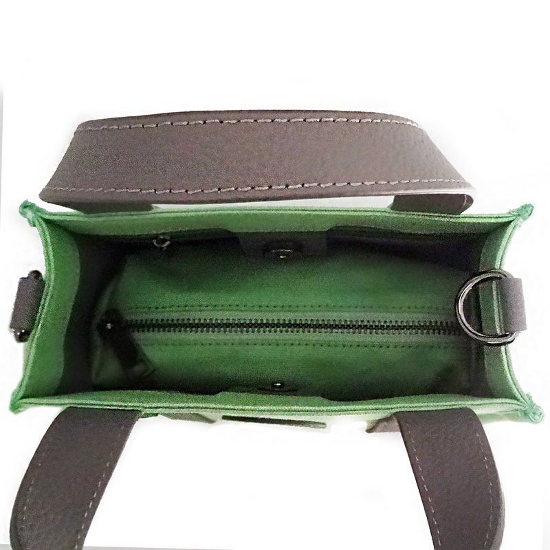 Die Carnaby Mini Tote – Apfelgrün