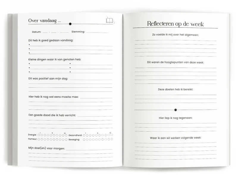 Fyllbooks Ein Tagebuch für einen Moment am Tag – Taupe