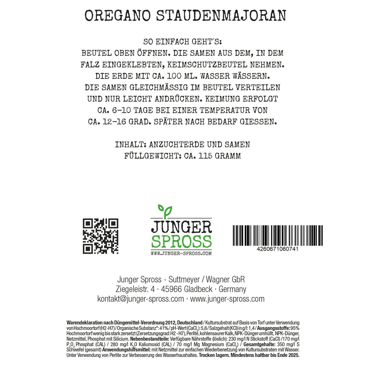 Te extraño (Orégano)