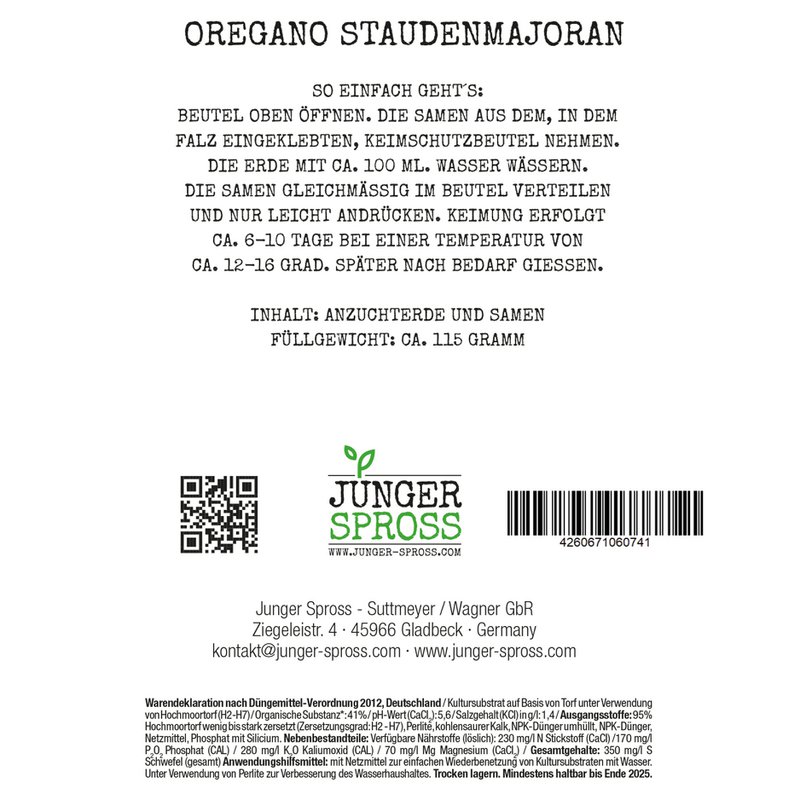Te extraño (Orégano)