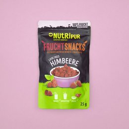 Freeze-dried raspberries, 100g. Crunchy, sweet, and nutritious snack.