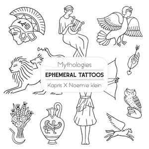 Mythologies - Ephemeral Tattoos