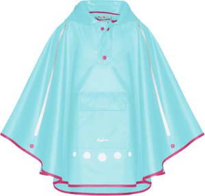Regenponcho opvouwbaar - turkoois