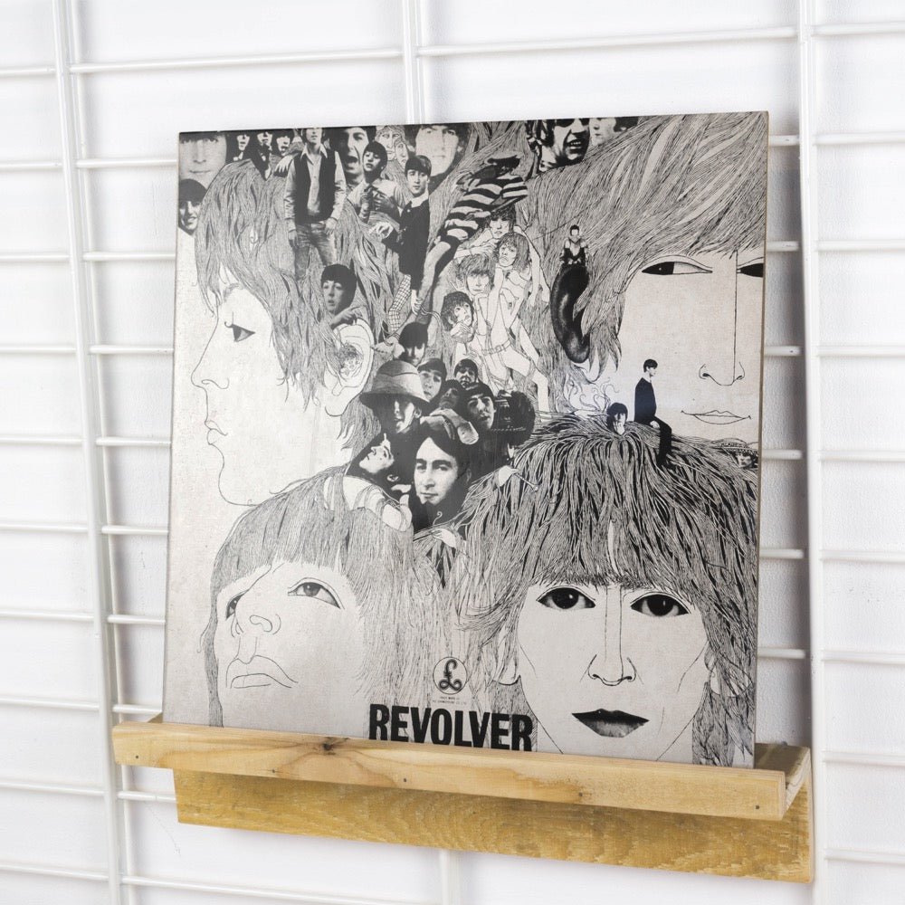 Perchero de pared sostenible FENCY - Estante Vinilo (35x6,5 cm)