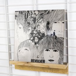 Sustainable wall rack FENCY - shelf Vinyl (35x6.5 cm)