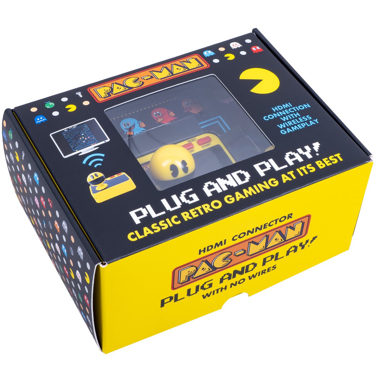 Pac-Man - tv plug & play - wireless controller