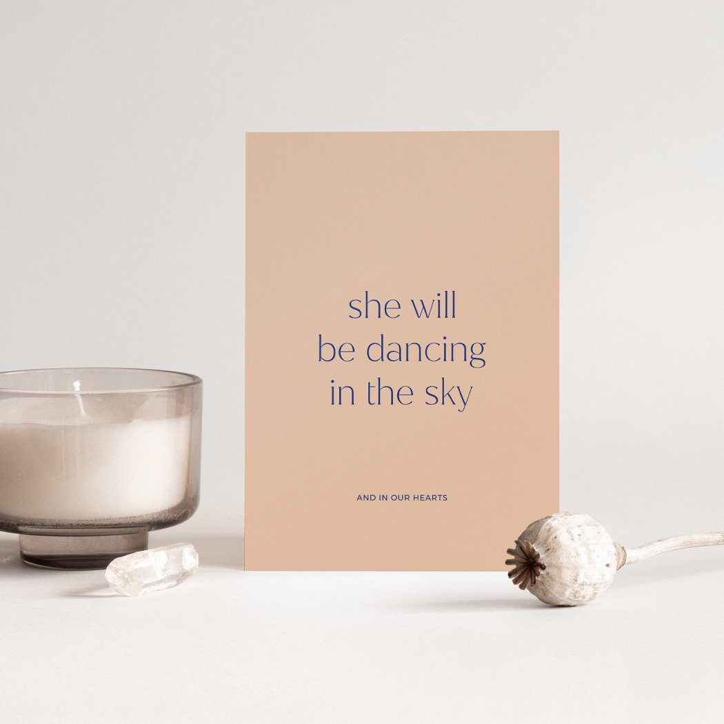 Karte "Dancing SHE"