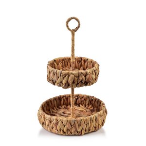 Decorative Bowl AMPARO Brown 20x15x31cm