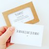 The best compliments cards - Various feathers sets - Choose the best set or a mix