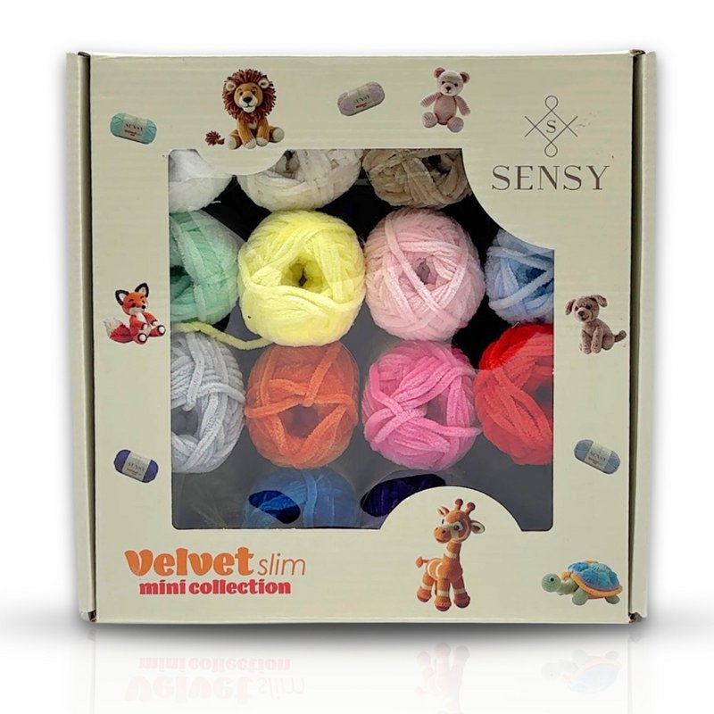 Pudełko kolekcjonerskie Velvet Slim Mini (16 motków)