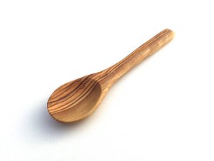 Olijfhouten lepel 13 cm
