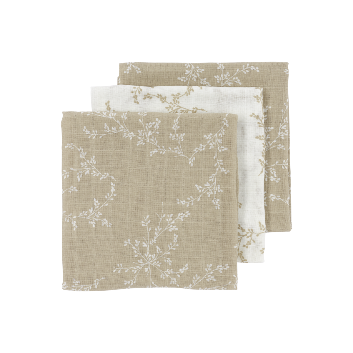 Hydrophilic cloths Branches Sand 20x17cm - 3-Pack