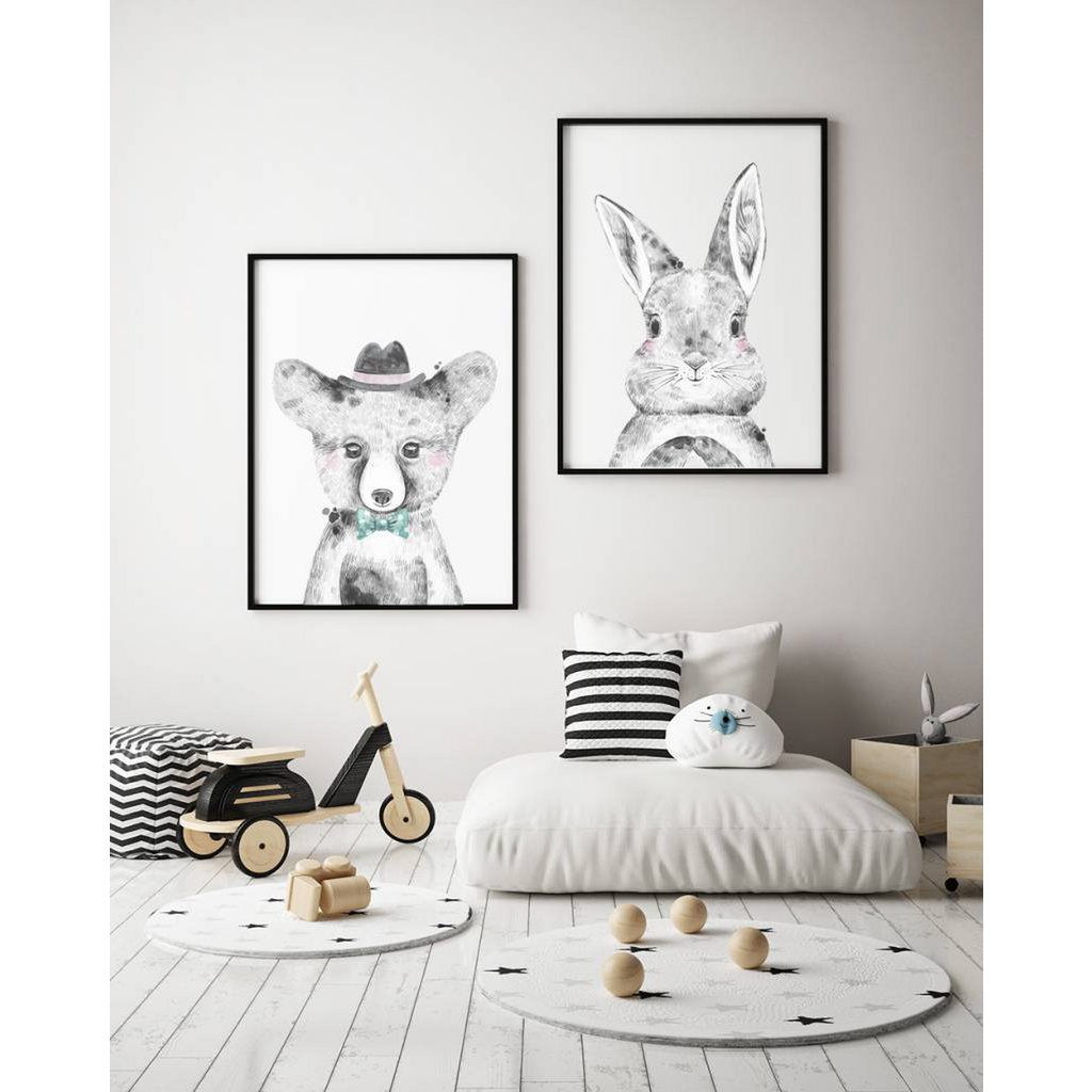 Beer Children's room poster Hoedje