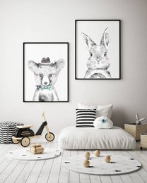 Beer Kinderkamerposter Hoedje