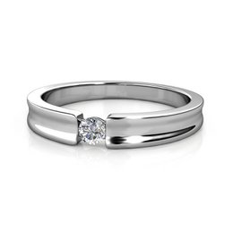 Bague Prostota - Argenté et Cristal