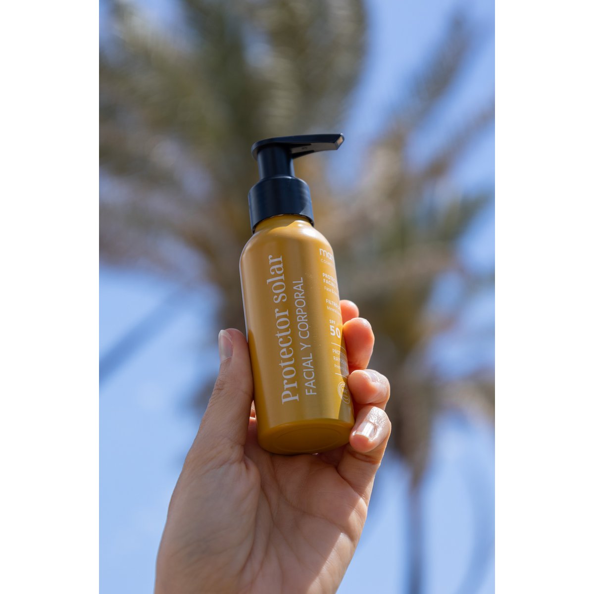 Protector Solar Natural - Facial y Corporal - SPF 50 - 100ml.