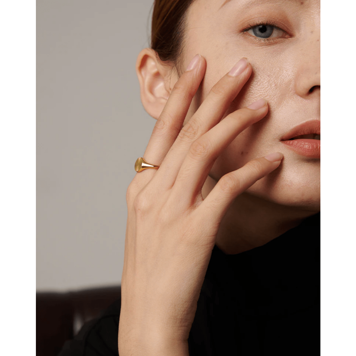 Peyton - Geometrischer Starburst-Ring