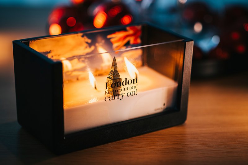 Vela perfumada: escapada en Londres