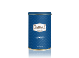 Mastic coffee, a traditional Turkish coffee made with mastic, a resin from the mastic tree. Available in 250g, 100g, and 500g sizes.