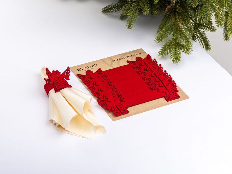 Christmas napkin rings ANGEL