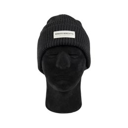 RB5003A | Mixed Cervine shirt cap Lana Made in Italy. Black color - single size