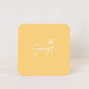 Postcard holographic Sorry…