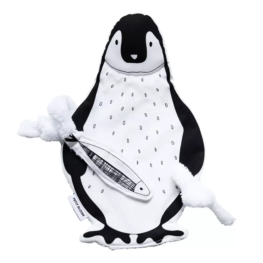 Zwart wit pinguïn dekbed