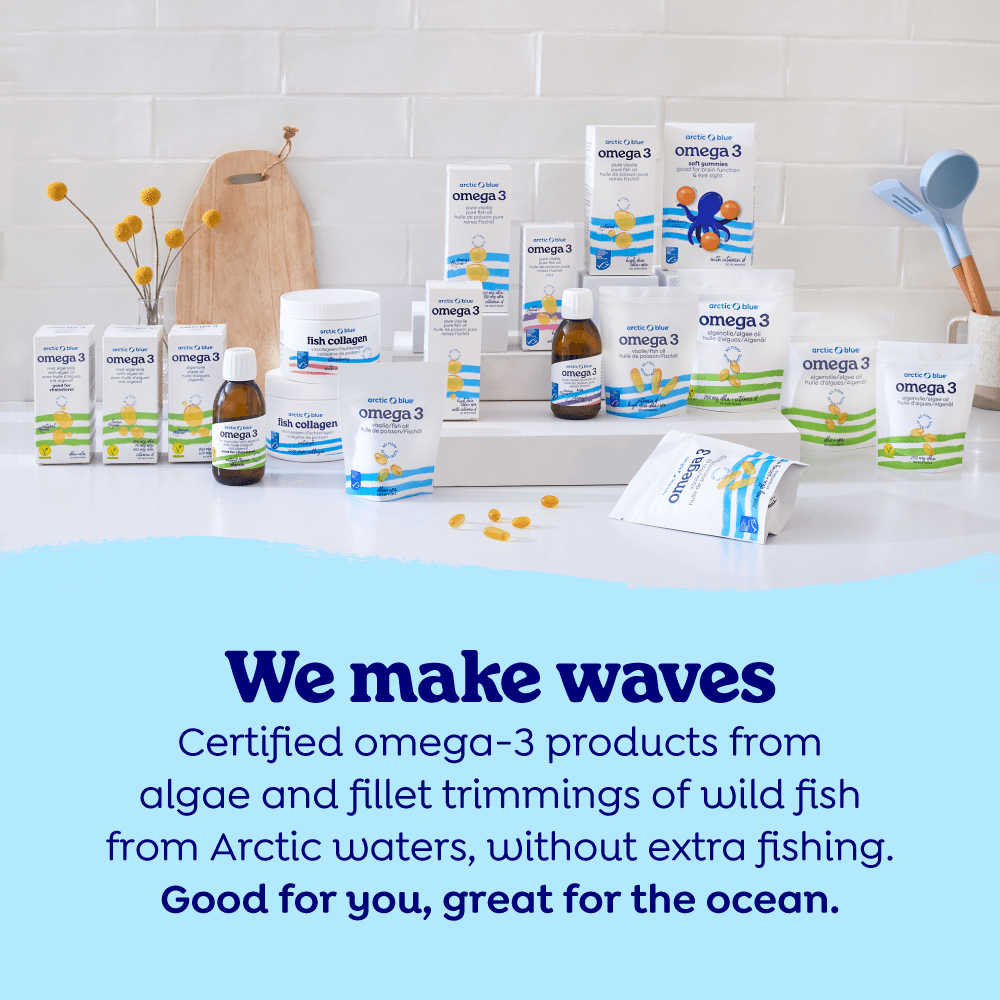 Vegan Omega-3 Gummies with vitamin D and iodine