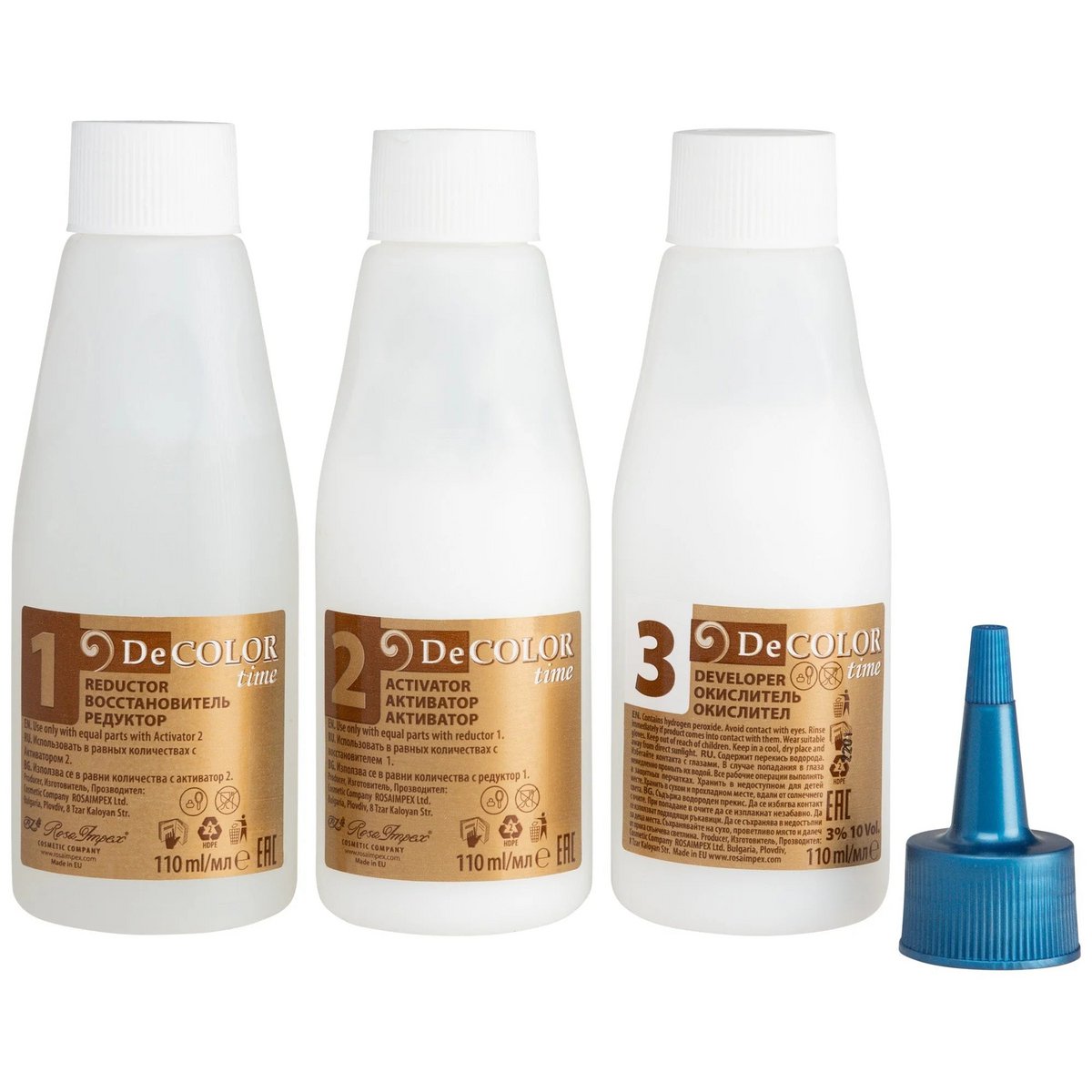 DeCOLOR time Bleaching System – Removes Permanent Hair Dye – 330ml