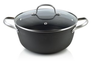 PAK CHOI Cast iron pot 3.7l with lid 24cm COOKINI