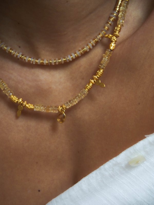 Gold Moon Goddess Choker