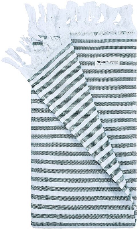 Premium Frottee Strandtuch 100% Baumwolle 170x90cm Emerald