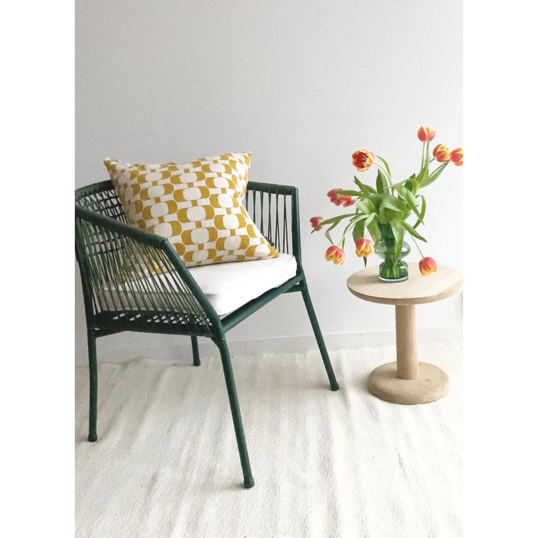 Edith Custwow-coprolive, morbido jacquard a maglia cotone