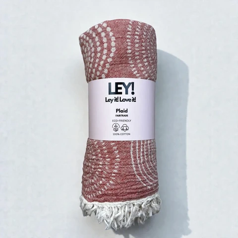 LEY! Plaid Sonne - Rost