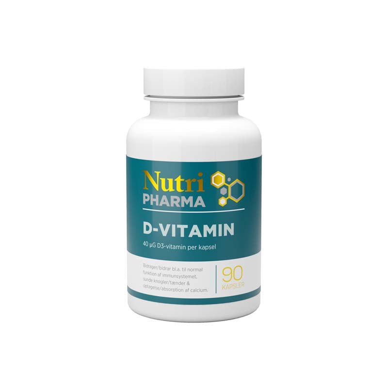 Nutripharma D3-Vitamin 90 Caps
