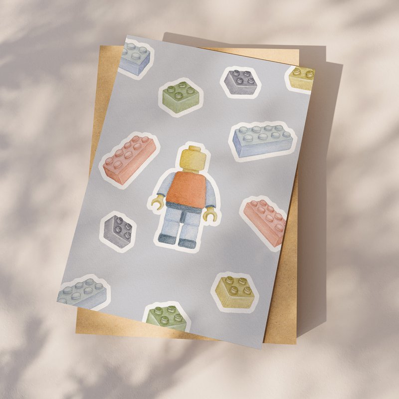 Postkartenbausteine