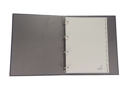 ECO Tab Kangaro A4 letters 180gr gray cardboard 4r 12pcs FSC Jan-Dec