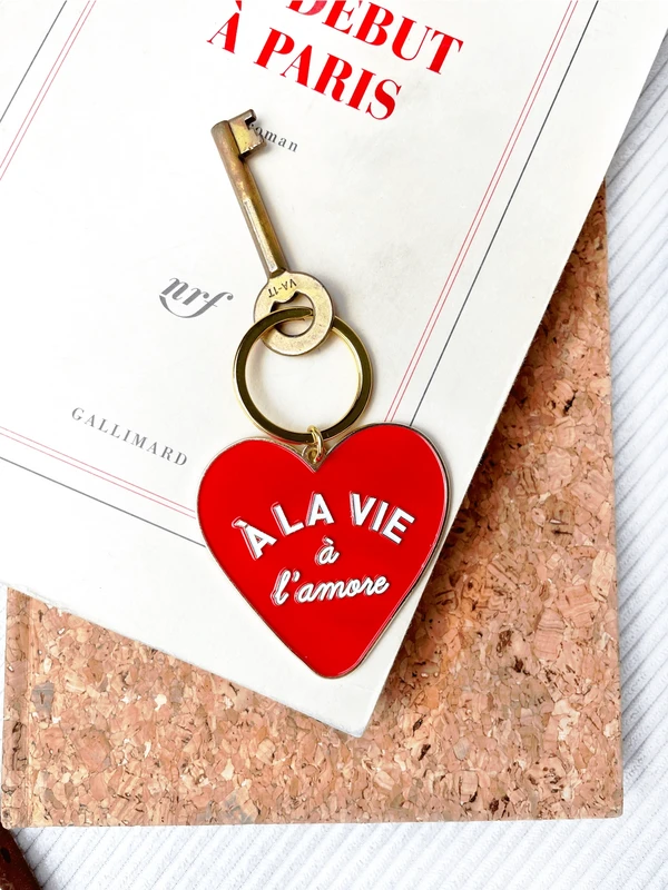 heart key ring