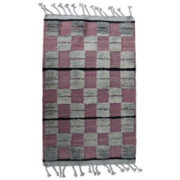 Alfombra Kilim de halcón nómada IKAT