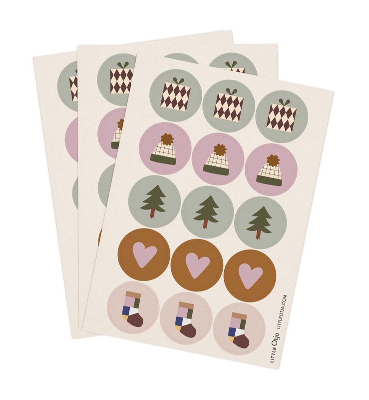 Decorative Sticker Set, Winter