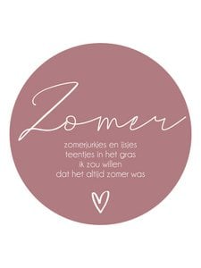 Most Lovely 4-seizoenen Muurcirkel - Zomer