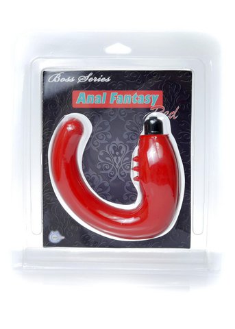 Bossoftoys - 67-00001 - Anal Pleaser - Prostata -Stimulator - Rot - starke Farbblister