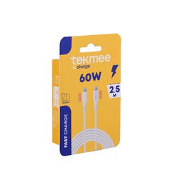 USB-C-Kabel bei USB-C 2,5 m-Schnittlast 60W