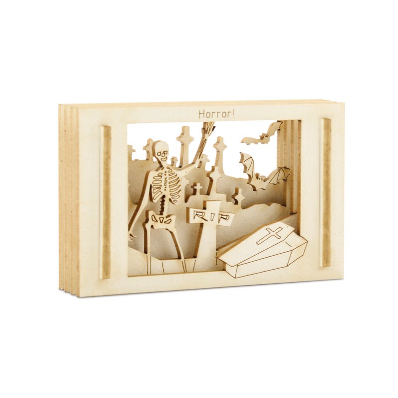 Horror-Silhoubox S – Geschenkartikel Halloween