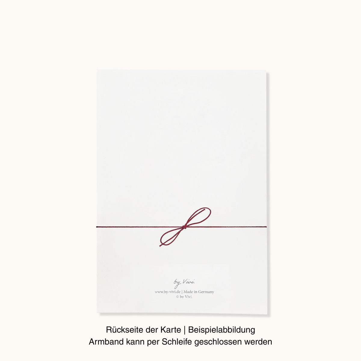 Armband-Karte: Vertrouw op je intuïtie