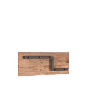 Hazer Perchero Road - Acero Quemado - Metal - M 65 x 25 x 13 cm