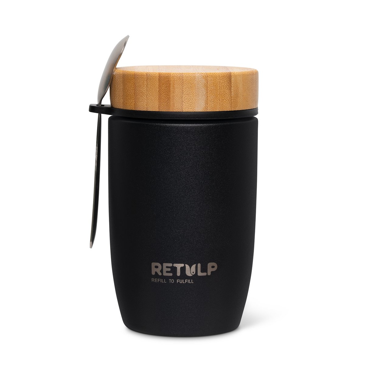 Food container Big Mug Food Pod 500ml Black