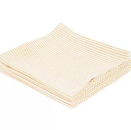 Corredor de la mesa »45 x 150 cm Matarrillo con rayas de brillo» Elegante choque de tela hecho de algodón »Reutilizable para bodas, celebración y gastronomía