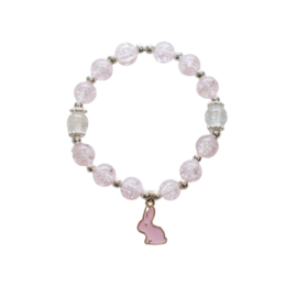 Bracciale con perline - Coniglio