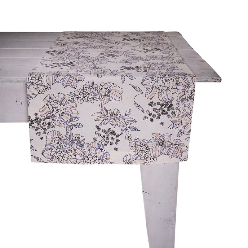 Lali Table runner blue 50x140cm